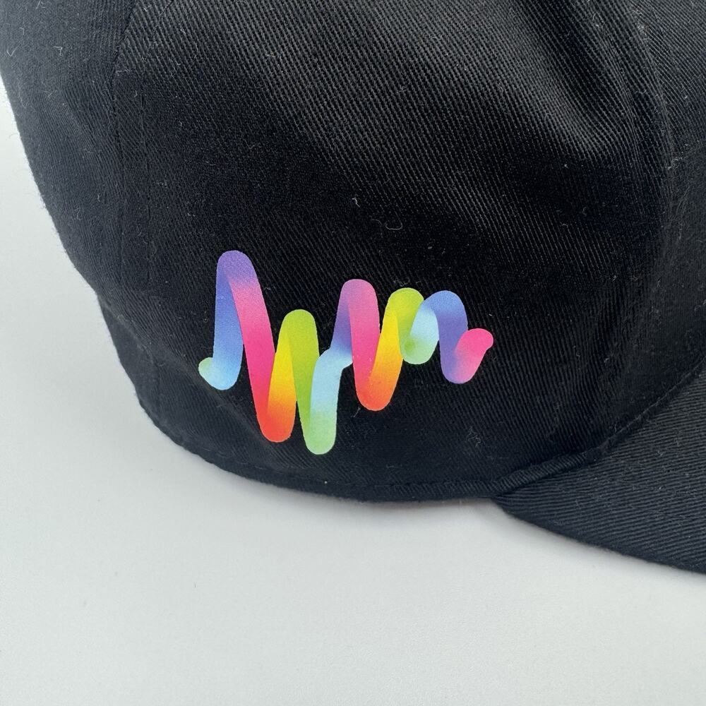 Wagmi United Hat Adult One Size Black Adidas Snapback SnowFro Football Soccer - Picture 4 of 7